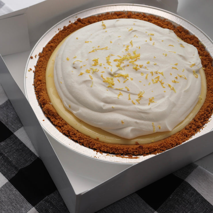 Lemon Creamsicle Icebox Pie