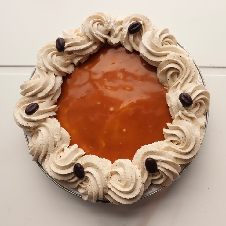 Caramel Macchiato Cheesecake Pie - Available Weekends Only