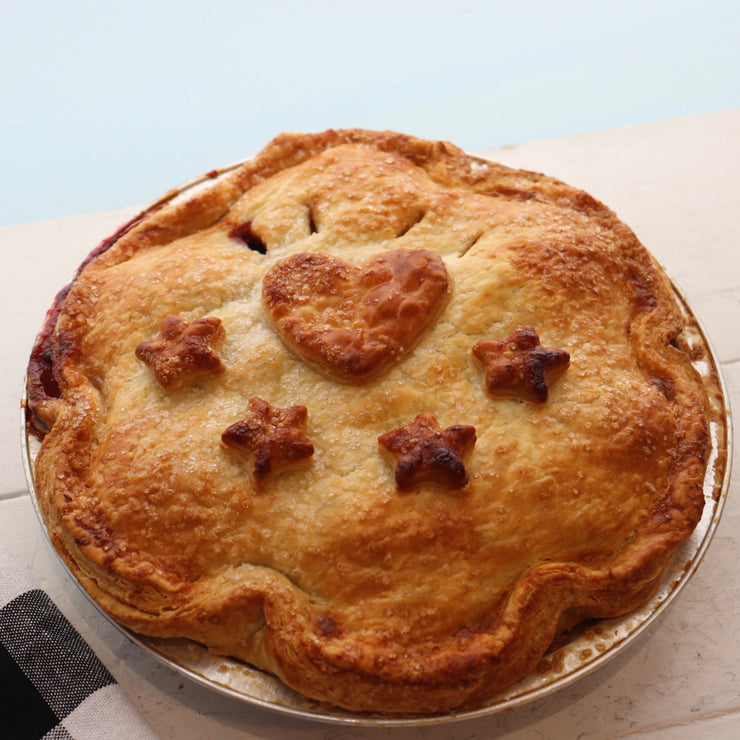 Apple Blackberry Pie